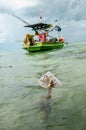 Fishingboat and anchor