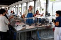 Fishmarket in Bruge Royalty Free Stock Photo