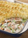 Fishmongers Pie Royalty Free Stock Photo