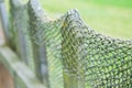 FishNet on a wood fence