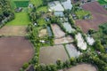 Fishponds in Silesia region of Poland