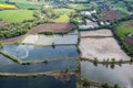 Fishponds in Silesia region of Poland