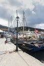 Fiskardo Harbour Kefalonia.