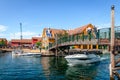 The Fiskebrygga the Fish Wharf in Kristiansand, Norway