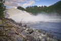 Fiskumfossen in North Norway