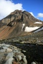 Fissile Peak and Russet Creek Royalty Free Stock Photo