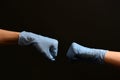 Fist bumps spread fewer germs than handshakes