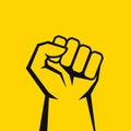 Fist hand icon Royalty Free Stock Photo