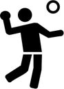 Fistball pictogram