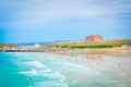 Fistral beach in Cornwall, England