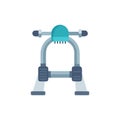 Fitness Adjustable Pedal Exerciser Icon Royalty Free Stock Photo