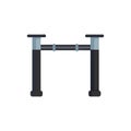 Fitness Adjustable Weighted Pull-Up Bar Icon Royalty Free Stock Photo