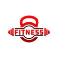 Fitness badge sport logo