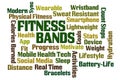 Fitness Bands Royalty Free Stock Photo