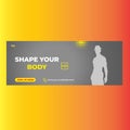 Fitness Banner Ads Template