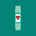 Fitness bracelet icon