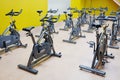 Fitness bycicle Royalty Free Stock Photo