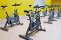 Fitness bycicle Royalty Free Stock Photo
