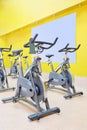 Fitness bycicle Royalty Free Stock Photo