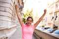 Fitness celebration Royalty Free Stock Photo