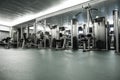 Fitness club in luxury hotel Royalty Free Stock Photo