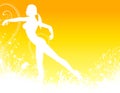 Fitness Dance Background Royalty Free Stock Photo