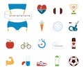 Fitness & Fast Food - Iconset - Icons