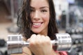 Fitness-Female Lifting Weights