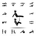 fitness, floor, ground, knee icon. Element of fitness illustration. Signs and symbols icon can be used for web, logo, mobile app,