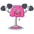 Fitness furniture lamp character cartoon