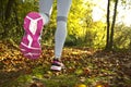 Fitness Girl running at sunset Royalty Free Stock Photo