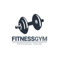 Fitness Gymnasium Logo in vector format