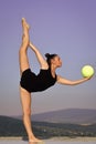 Fitness health. Gymnastic school and energy. Royalty Free Stock Photo
