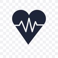 fitness Heart transparent icon. fitness Heart symbol design from