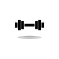 fitness iron icon Royalty Free Stock Photo