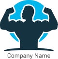 Fitness Logo For Websites Template Design Vector