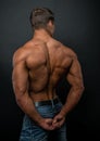 Fitness male torso Royalty Free Stock Photo