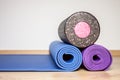 Fitness mats and roll