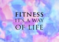 Fitness motivation quote for your better workout