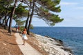 Fitness path seashore Valdarke