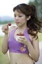 Fitness series healthy snacks