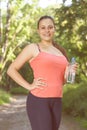 Fitness Smiling Healthy Young Woman