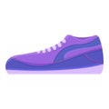 Fitness sneakers icon, cartoon style