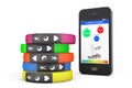 Fitness Trackers with Mobile Phone