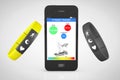 Fitness Trackers with Mobile Phone