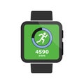 Fitness tracking app, Smart watch