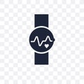 fitness Watch transparent icon. fitness Watch symbol design from