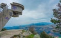 Fito viewpoint.Asturias. Royalty Free Stock Photo