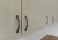 Fitted kitchen cupboards