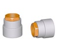 Fitting - PVC connection coupler